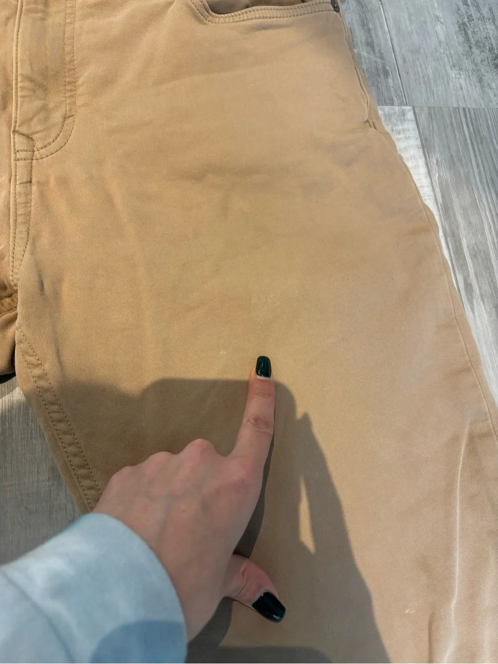 Banana Republic Khaki Traveler Slim Fit Pants